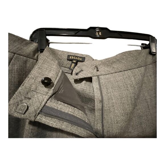 Escada Twyla Womens Trousers Dress Pants Straight Leg Gray 16 (EU 46)16 SMALL HO - Picture 6 of 16